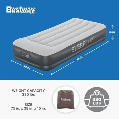 Colchón de aire inflable individual duradero SLEEPLUX