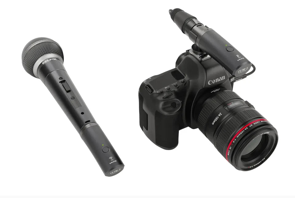 Sistema de micrófono inalámbrico recargable Nux B-3RC 2,4 GHz