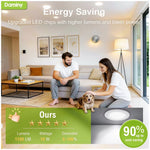 Luces Led Empotrables DAMINY 6 Pulgadas Blanco 12 pza.