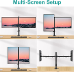 Soporte Dual para dos monitores: compatible con pantallas de 10 a 30"CONX
