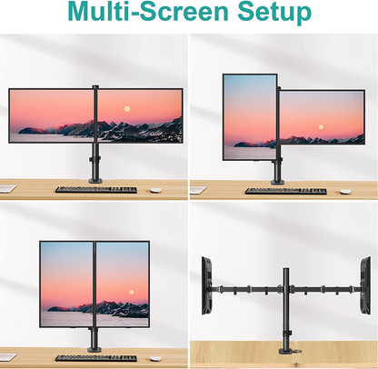 Soporte Dual para dos monitores: compatible con pantallas de 10 a 30"CONX