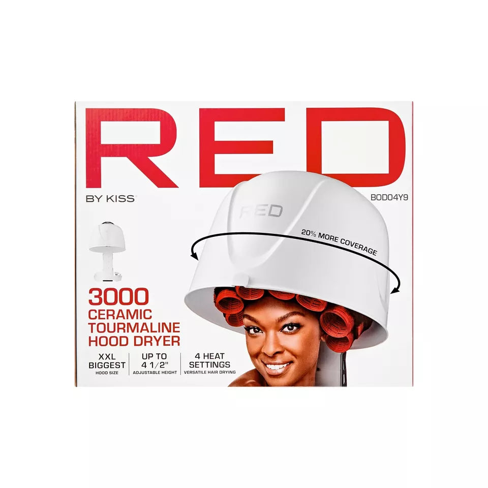 Secador de campana profesional de turmalina RED 3000