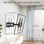 Soporte TV 26-65” Movimiento Completo Brazo Ajustable Mountup MU-0010-B