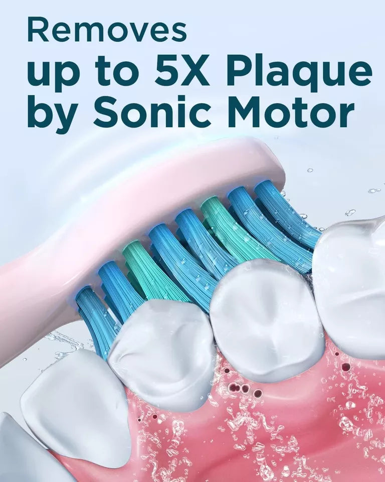 Cepillo de dientes electrico sonico H8 U PHYLIAN para adultos y niños.