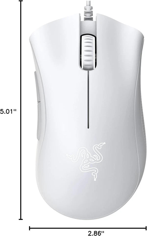 Razer DeathAdder Essential con cable blanco Mac PC