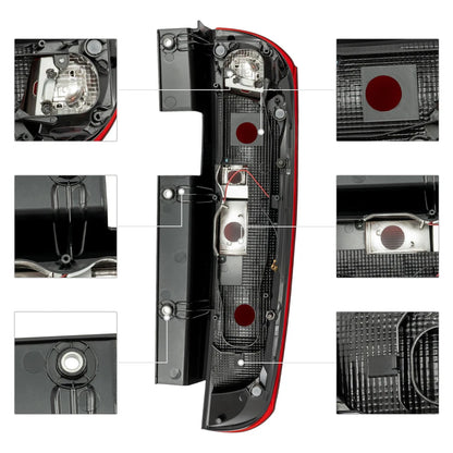 Luz trasera halógena Derecha.Dodge RAM PROMASTER CITY 2015-2019 52043138