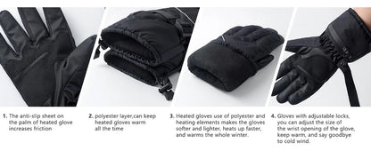 Guantes Térmicos Eléctricos Recargables 5800mAh Talla Única