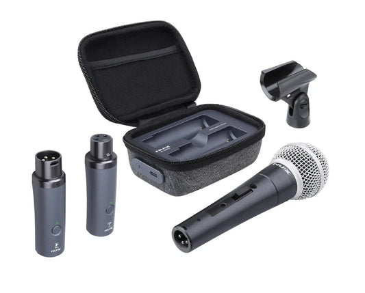 Sistema de micrófono inalámbrico recargable Nux B-3RC 2,4 GHz