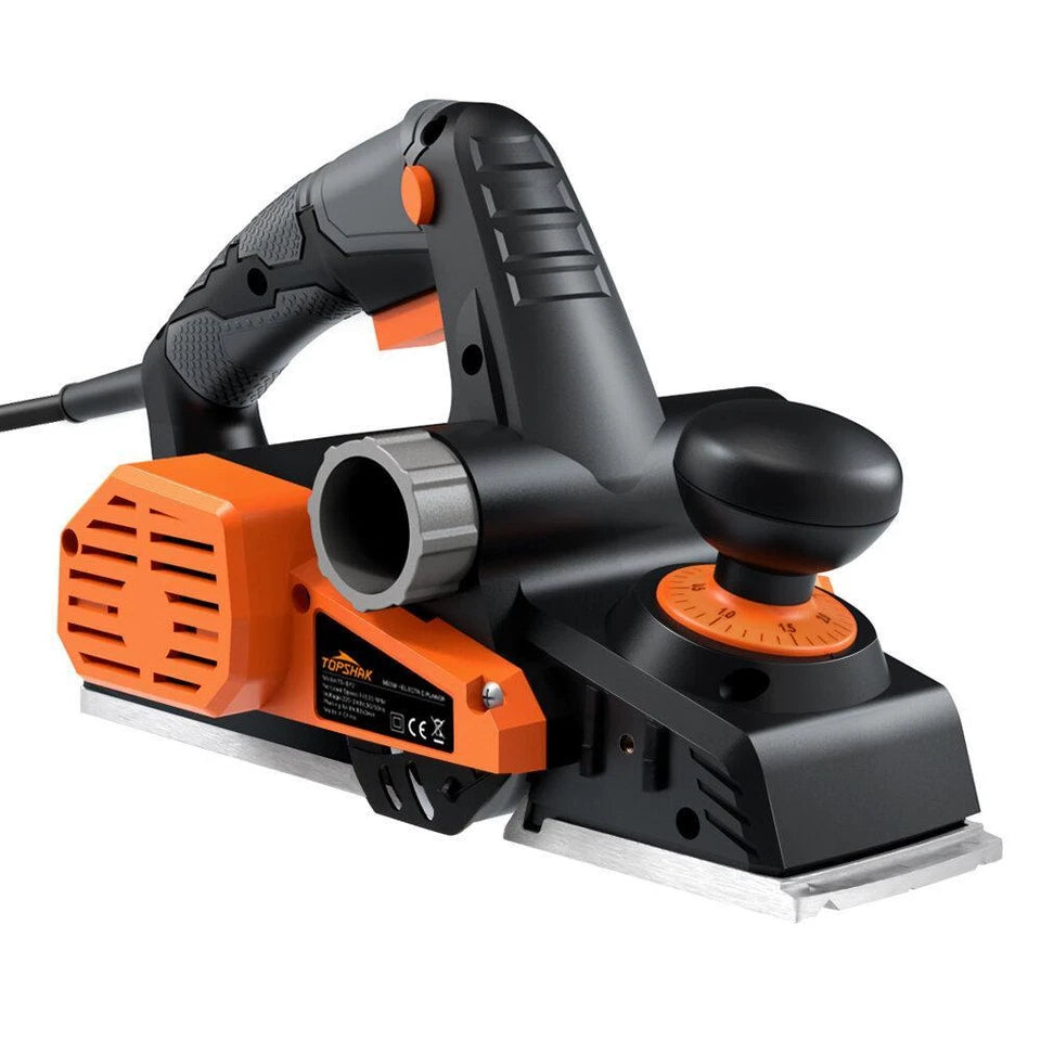Cepilladora Electrica de mano para madera Topshak TS-EP2 7.5A 14500rpm