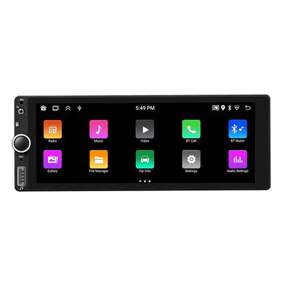 Estéreo Android 13  de un solo DIN con pantalla táctil de 6,86" USADO