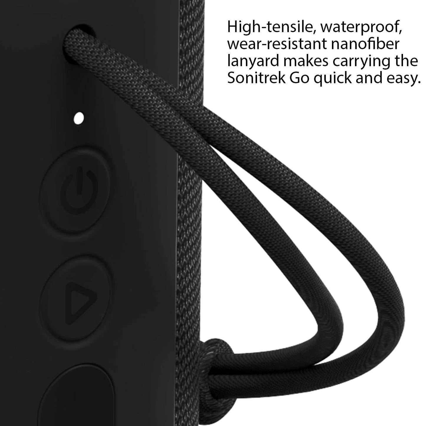 Bocina portátil inalámbrica, Sonitrek, Bluetooth, Impermeable.