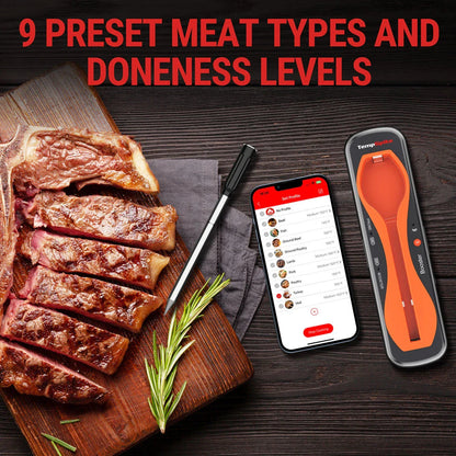 Termómetro de carne Bluetooth inalámbrico TP960 (CAJA ABIERTA)