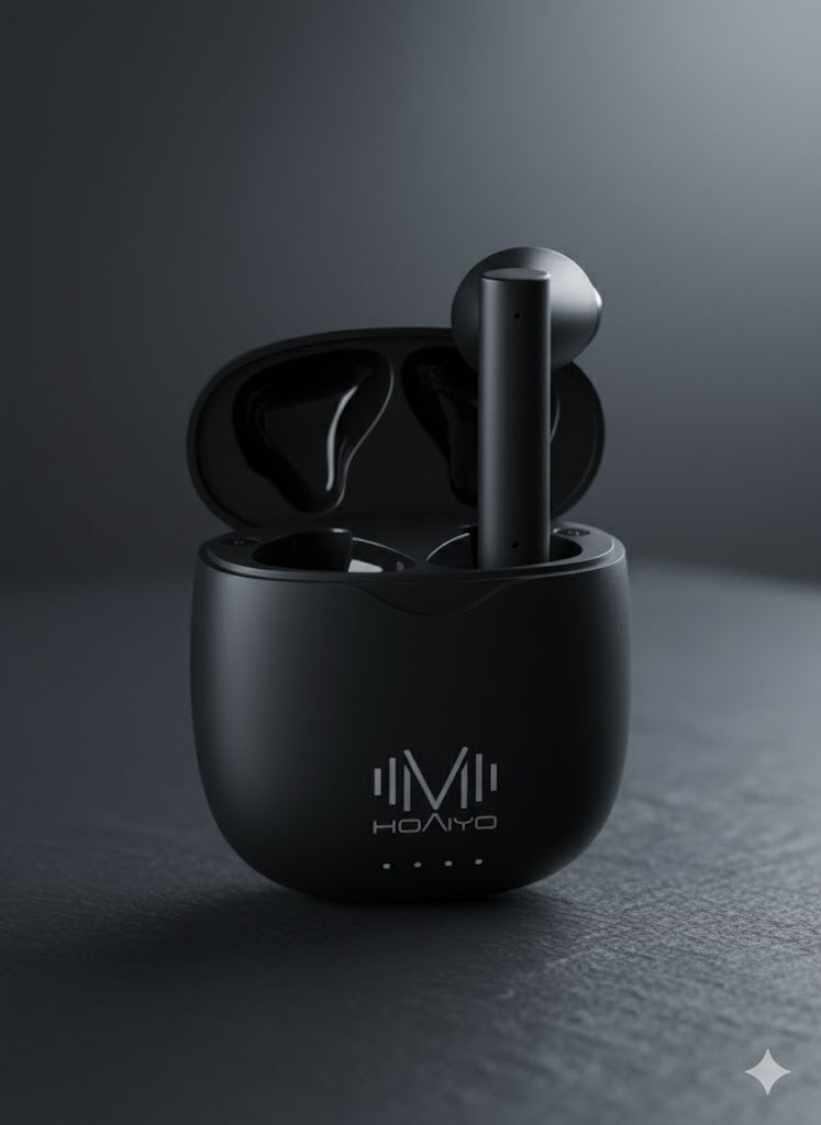 Auriculares Bluetooth HOAIYO VIMI G02 Android e iOS negro