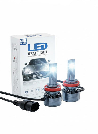 Sistema de iluminación LED para faros delanteros de 2 LED H11