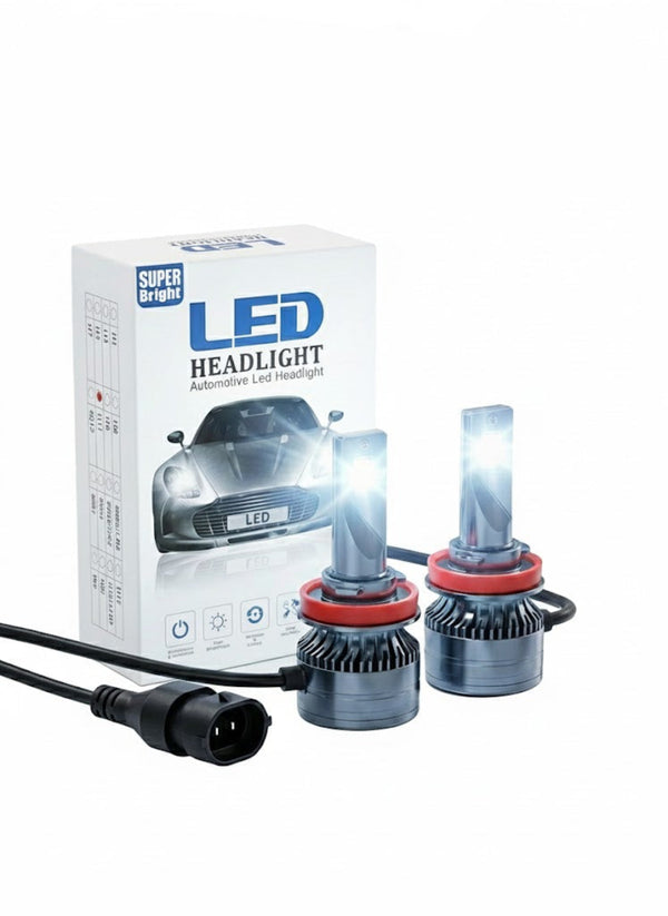 Sistema de iluminación LED para faros delanteros de 2 LED H11