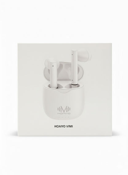 Auriculares Bluetooth HOAIYO VIMI G02 Android e iOS blanco
