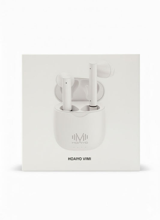 Auriculares Bluetooth HOAIYO VIMI G02 Android e iOS blanco