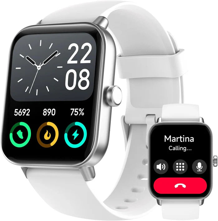 Reloj inteligente pantalla táctil de 1,8" compatible Android y iPhone