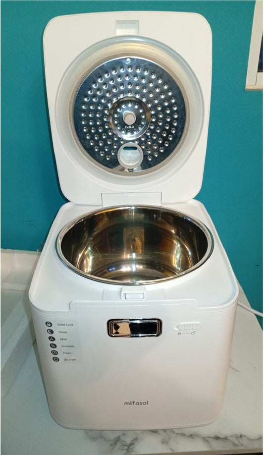 Humidificador, vapor caliente, acero inoxidable, MIFASOL (USADO).